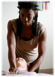 reiki on chest